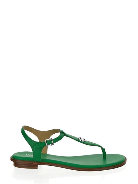 michael kors mallory thong sandals|Michael Kors block heel sandals.